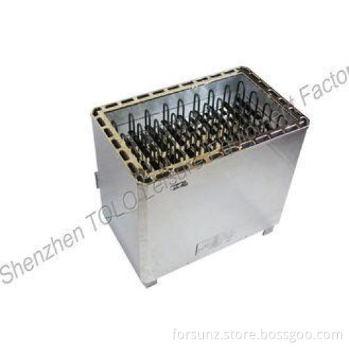 25kw / 220v Mirror-polished Electric Sauna Heater , Heavy d